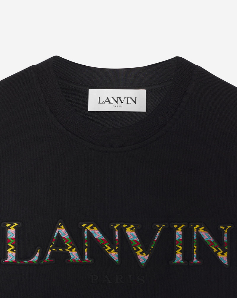 Lanvin CURB EMBROIDERED SWEATSHIRT outlook