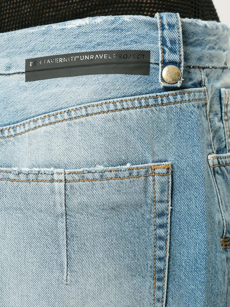 frayed denim skirt 5
