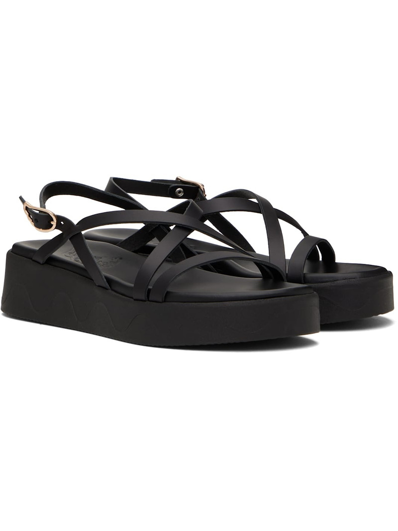 Black Silia Sandals 4
