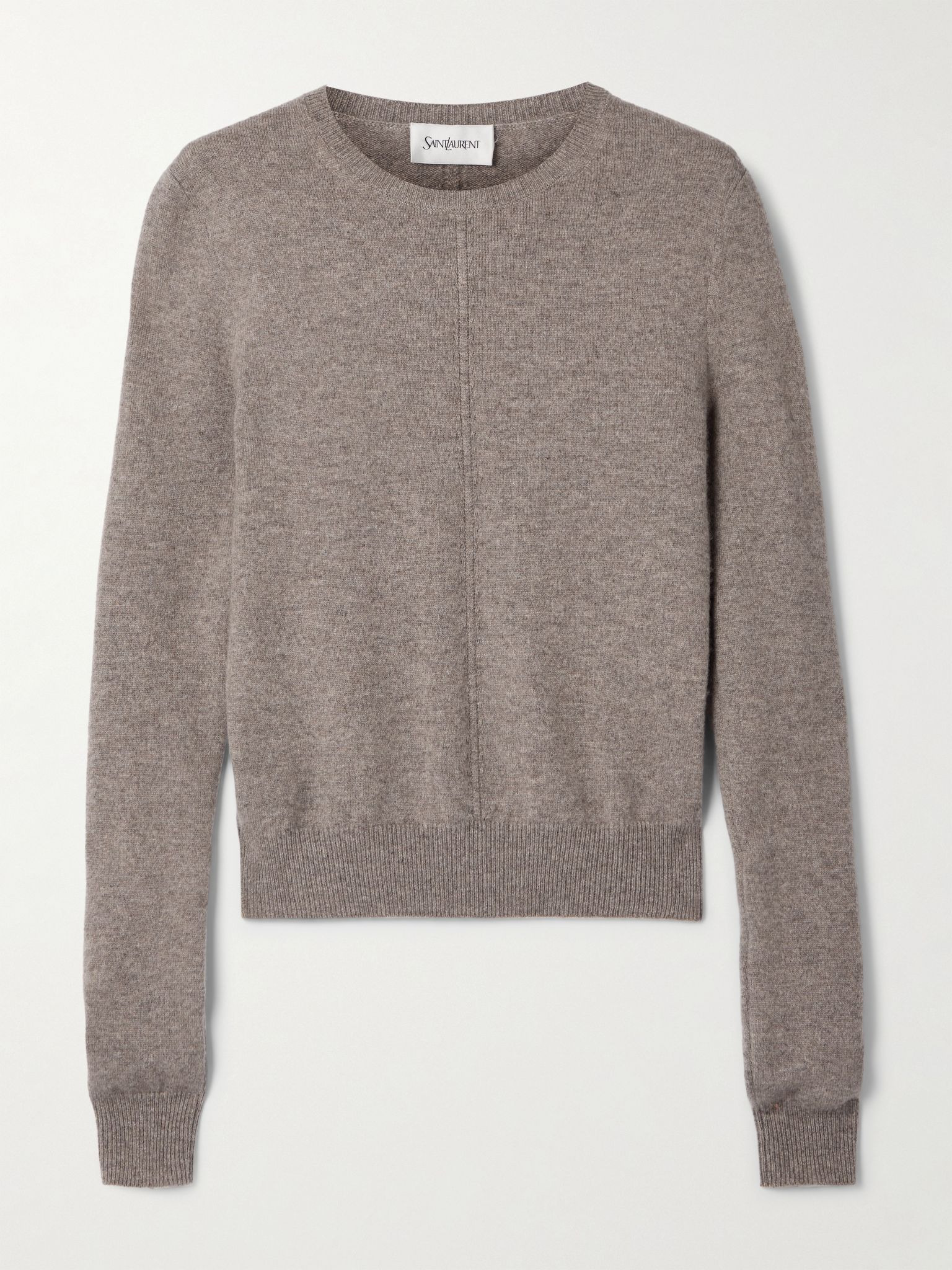 Cashmere sweater Taupe - 1