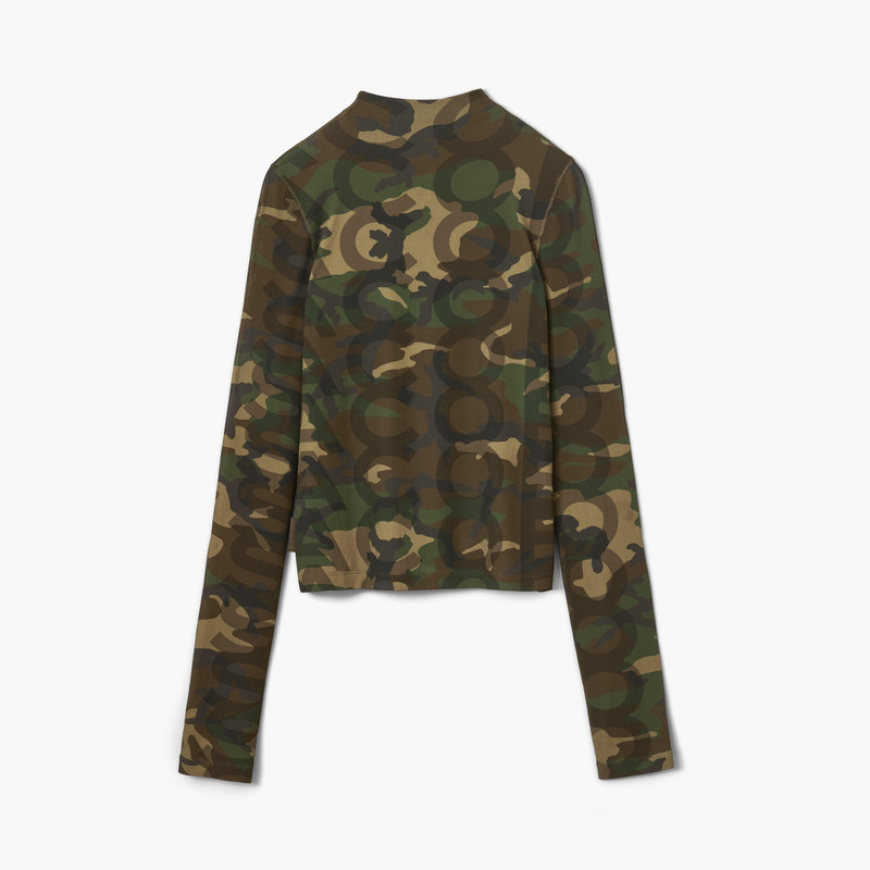 CAMO SHEER LONG SLEEVE 5
