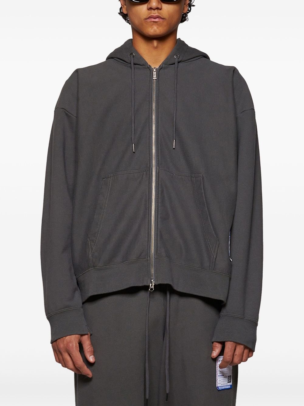 zip-up hoodie - 3