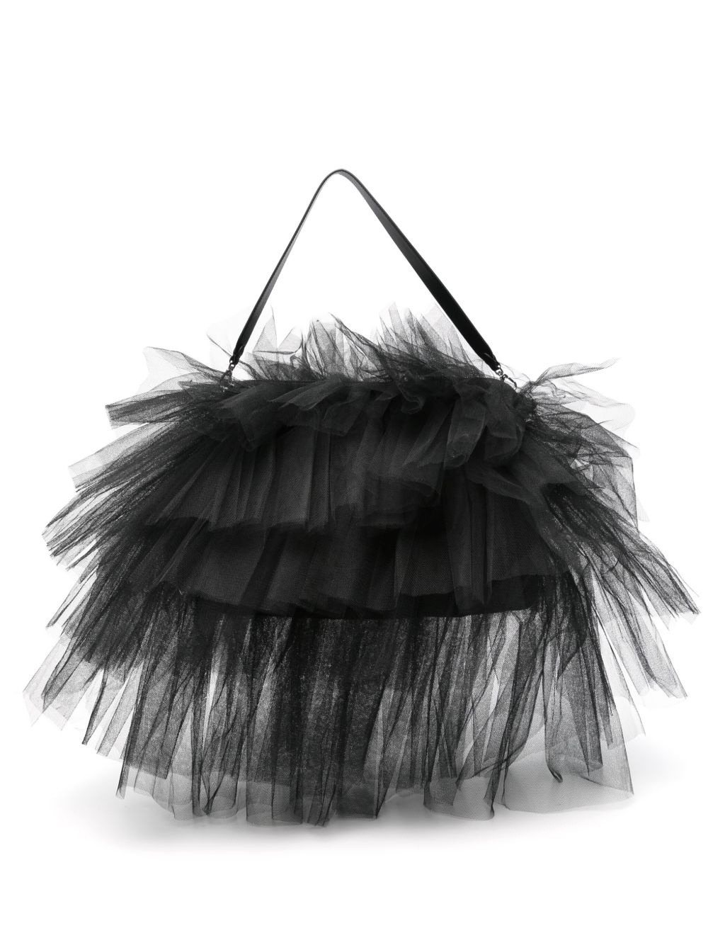 ruffled shoulder bag - 1