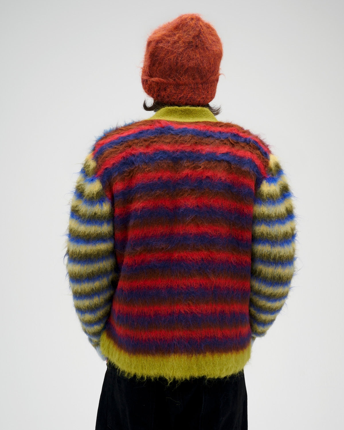 Blurry Lines Alpaca Cardigan - Multi - 6