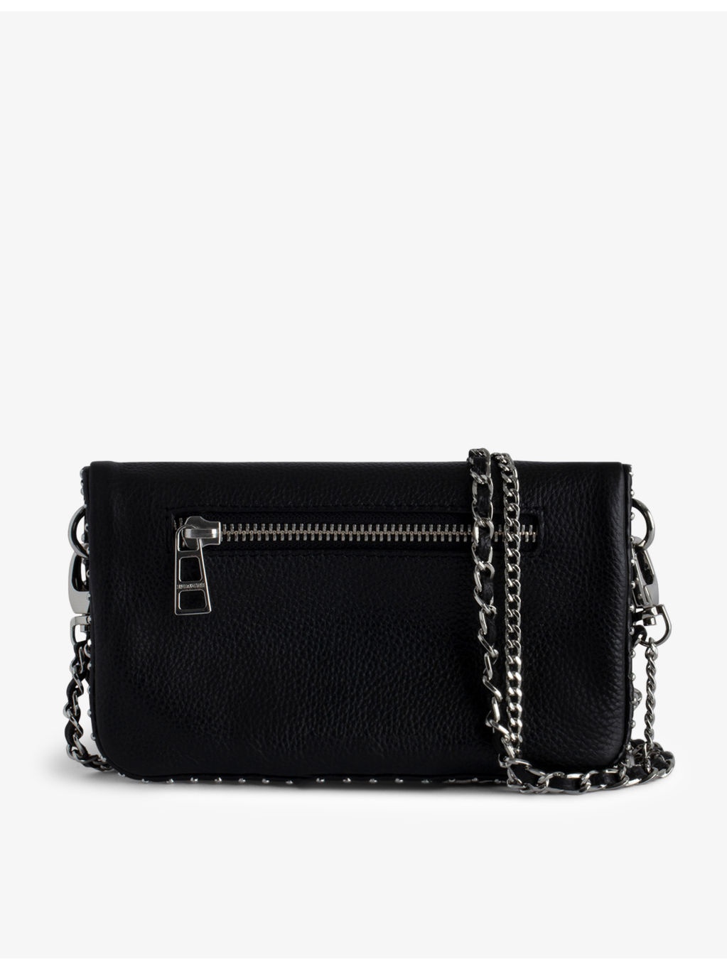 Mini Rock leather clutch bag - 3