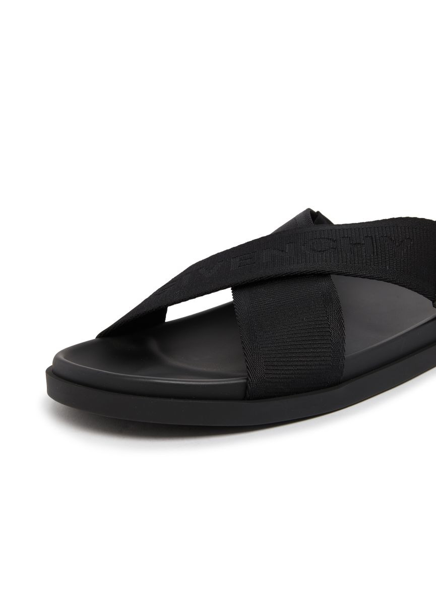 G Flat sandals with crossed bands - 6