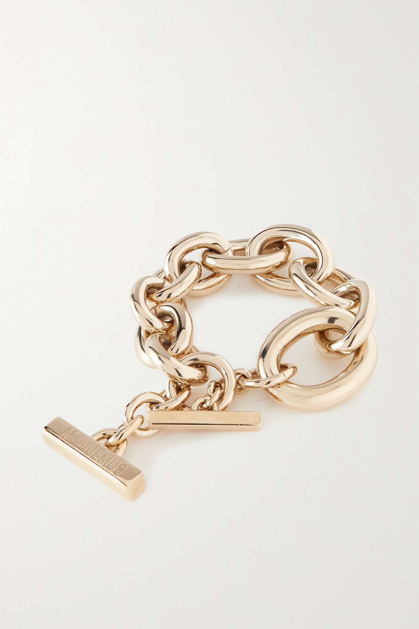 Node gold-tone bracelet - 1