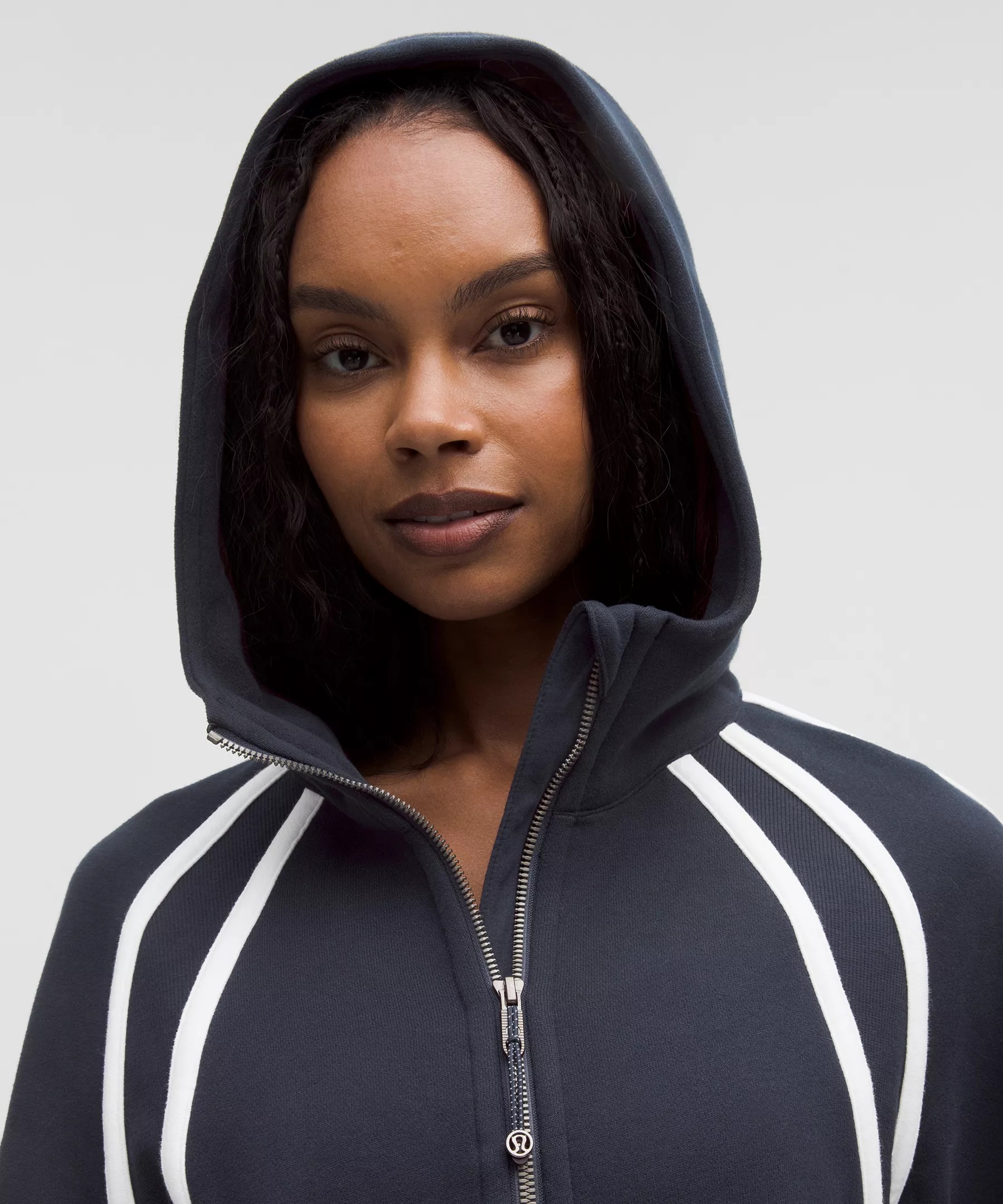 Scuba Oversized Half-Zip Hoodie *Trim - 4