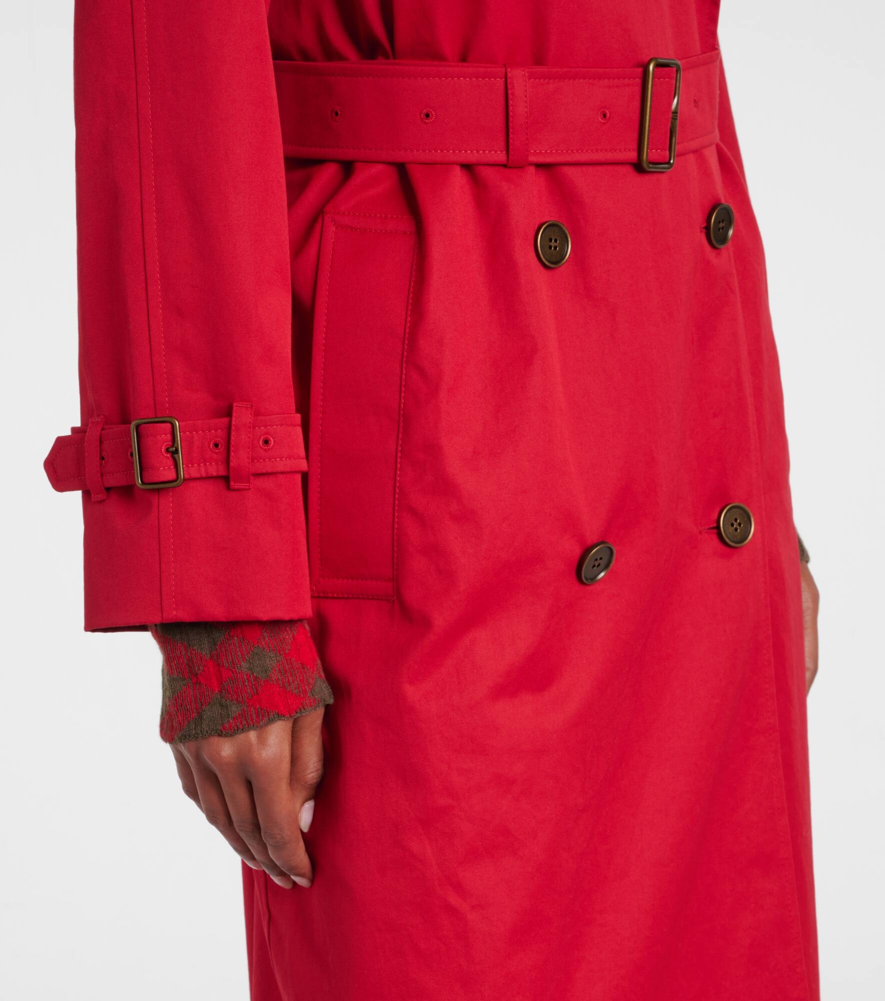 Castleford cotton gabardine trench coat - 5