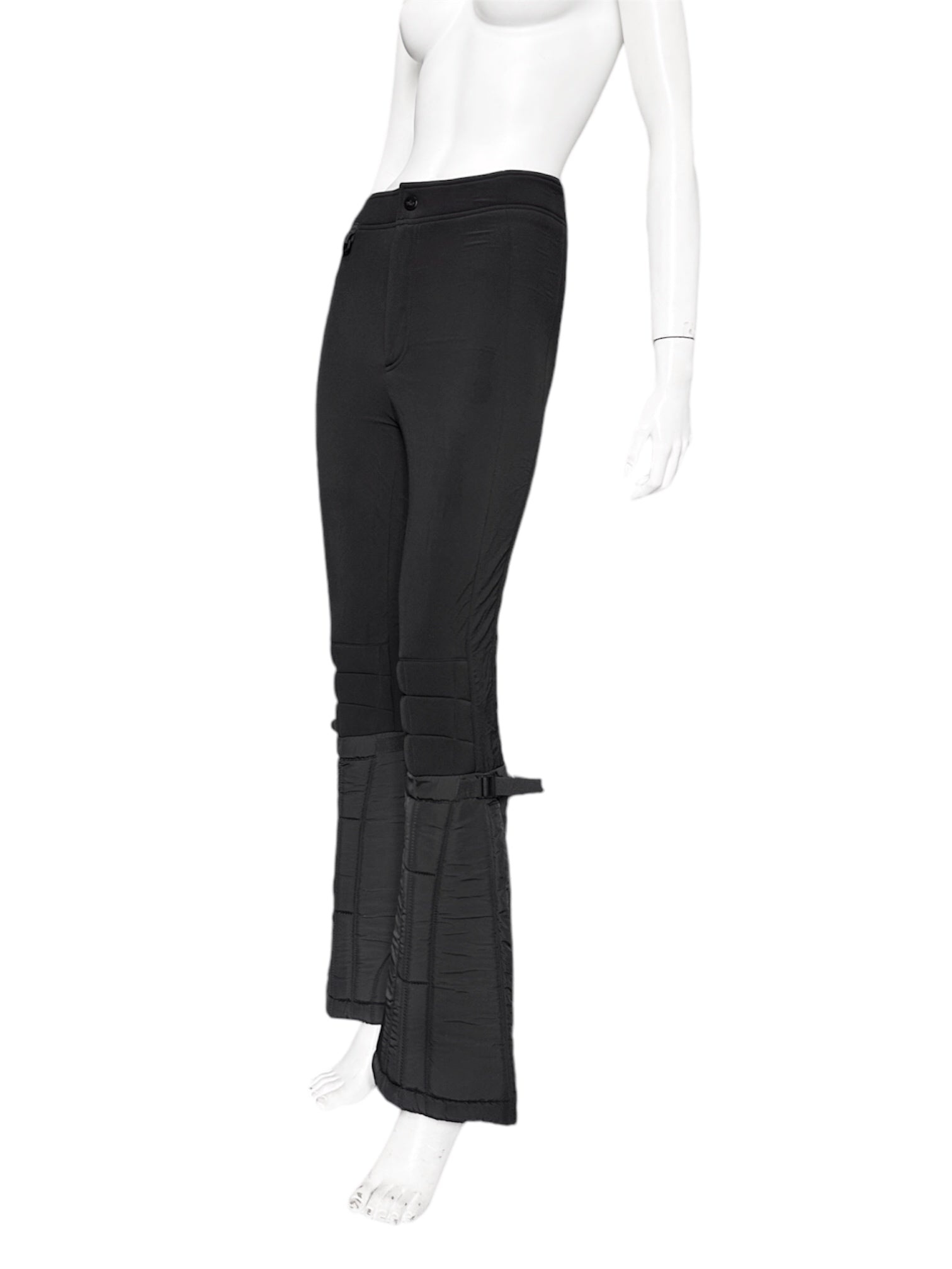 Gucci Fall 1999 Tom Ford Black Padded Ski Pants 40 - 6