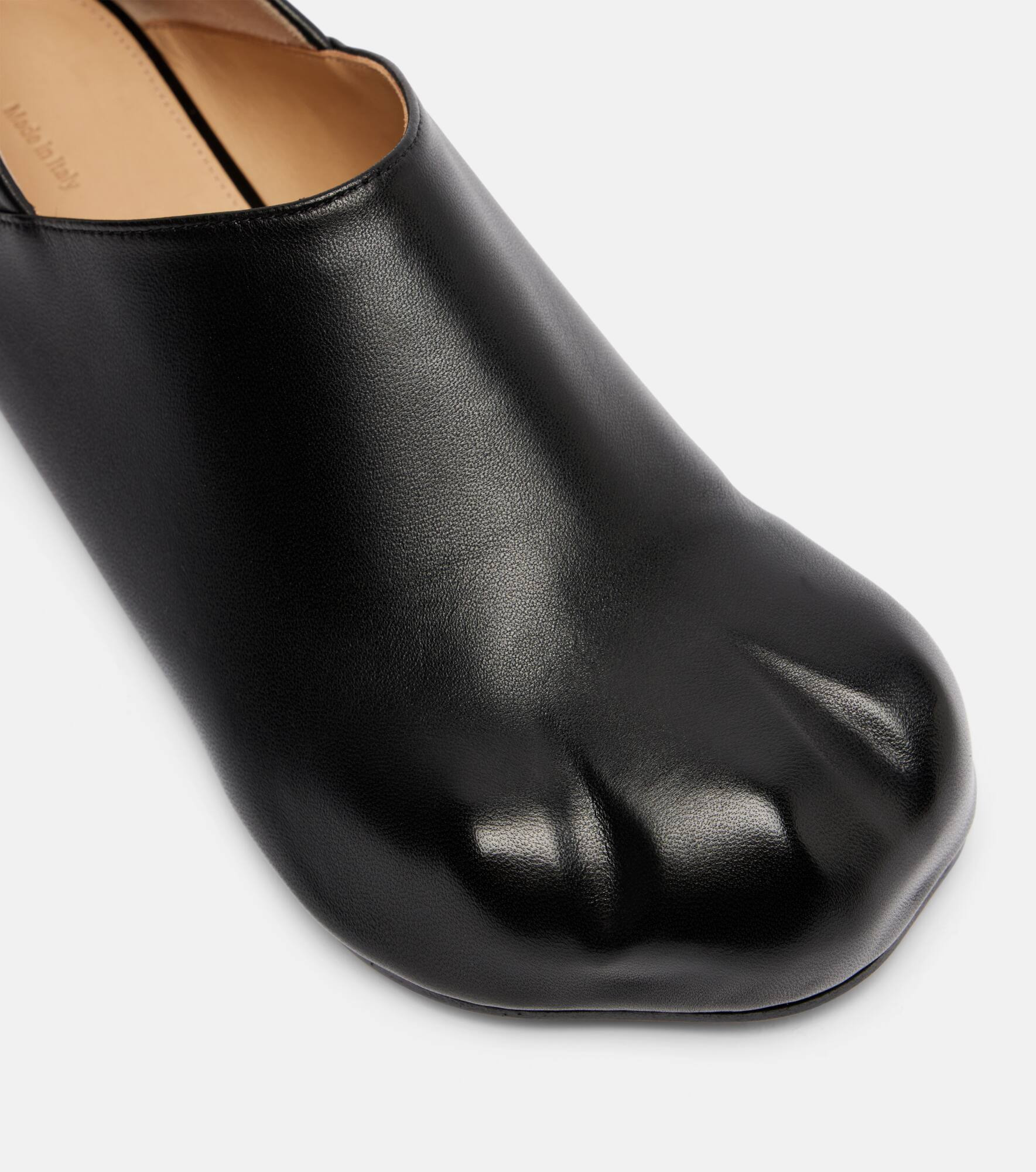 Leather slip-on shoes - 5