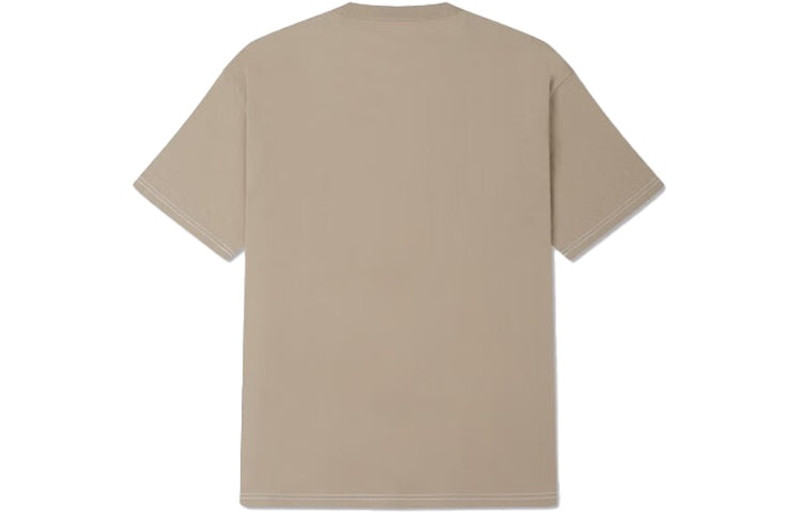 Converse Converse Logo T-shirt 'Beige' 10025873-A03 outlook