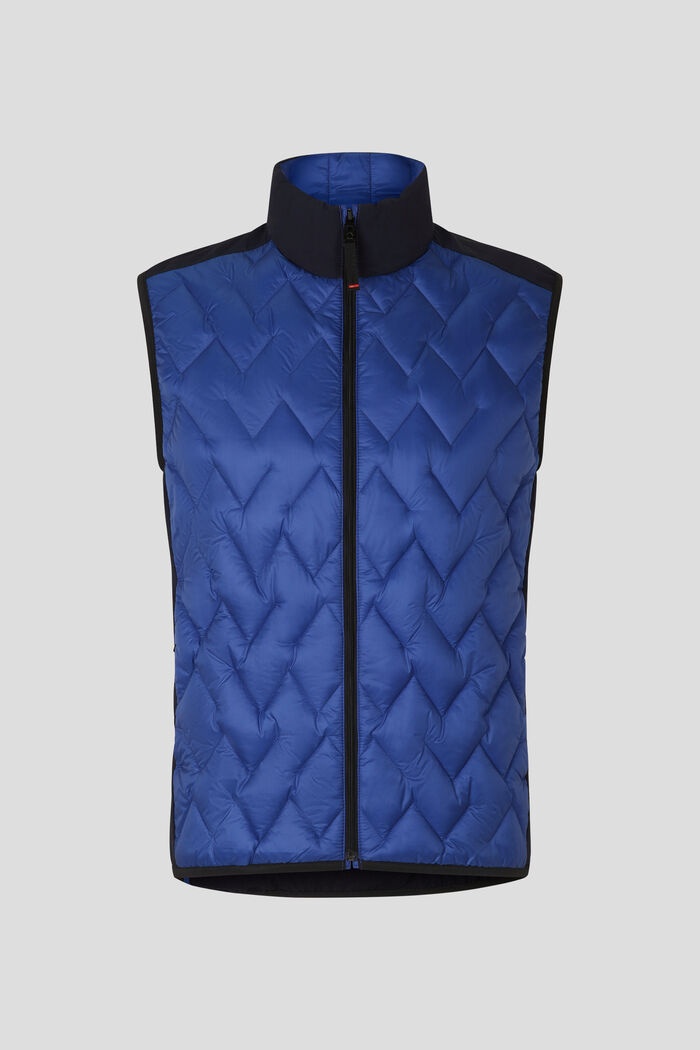 Gerry Quilted vest in Royal blue - 1