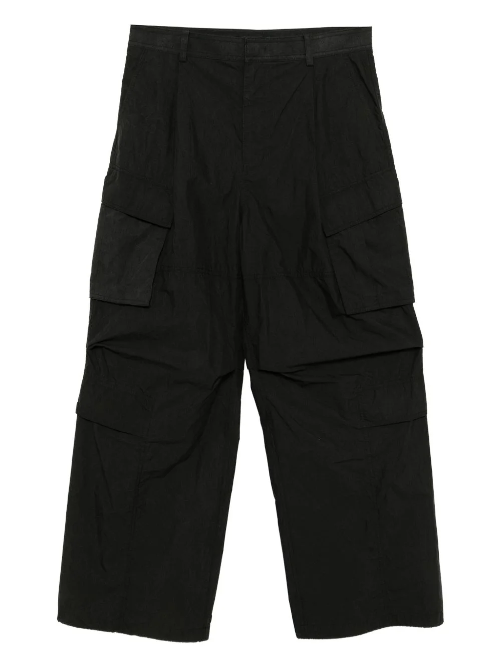 wide-leg cargo pants - 1