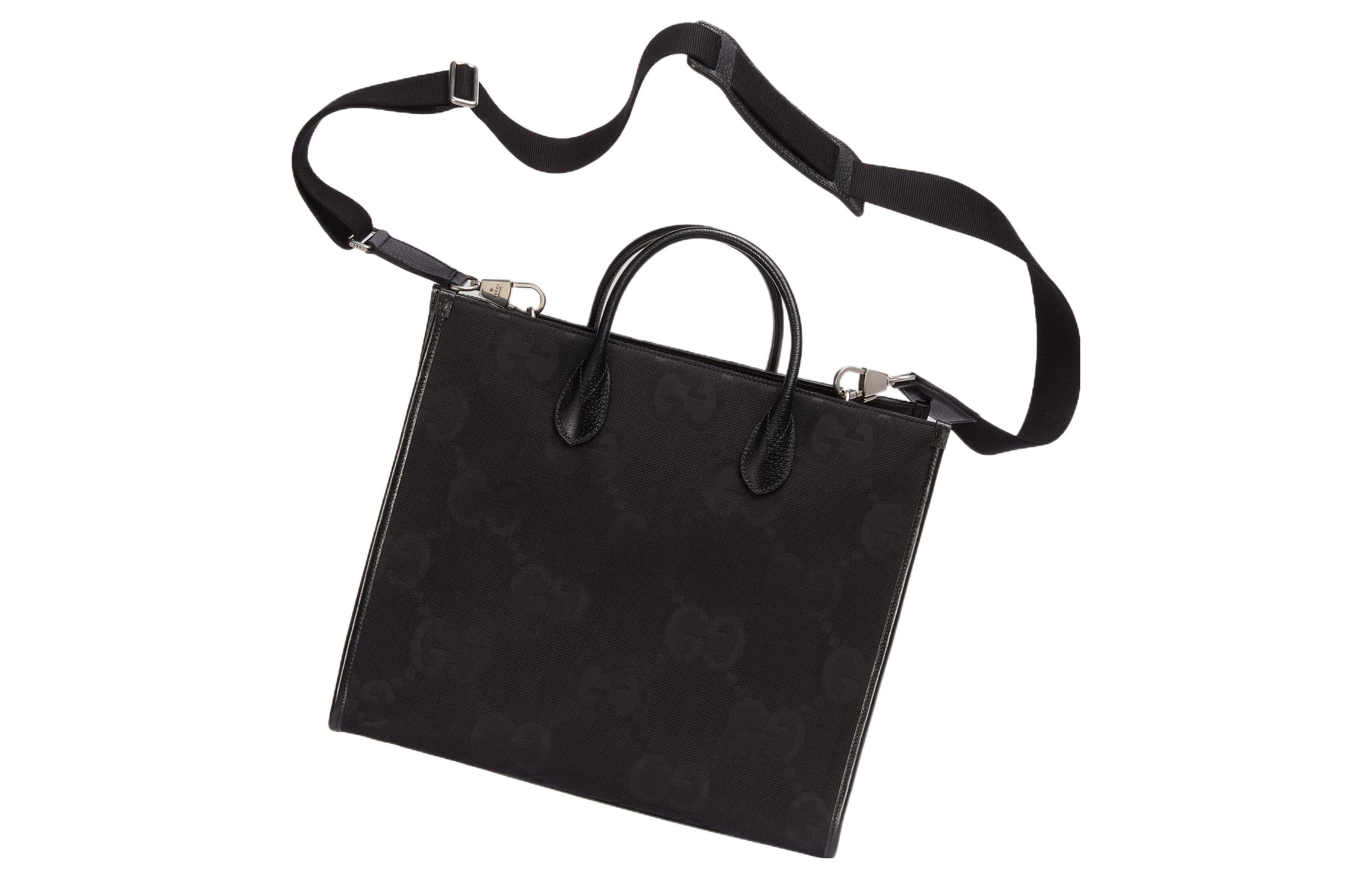 Gucci Jumbo GG Canvas Tote Bag 'Black' 678839-FABRP-1000 - 5