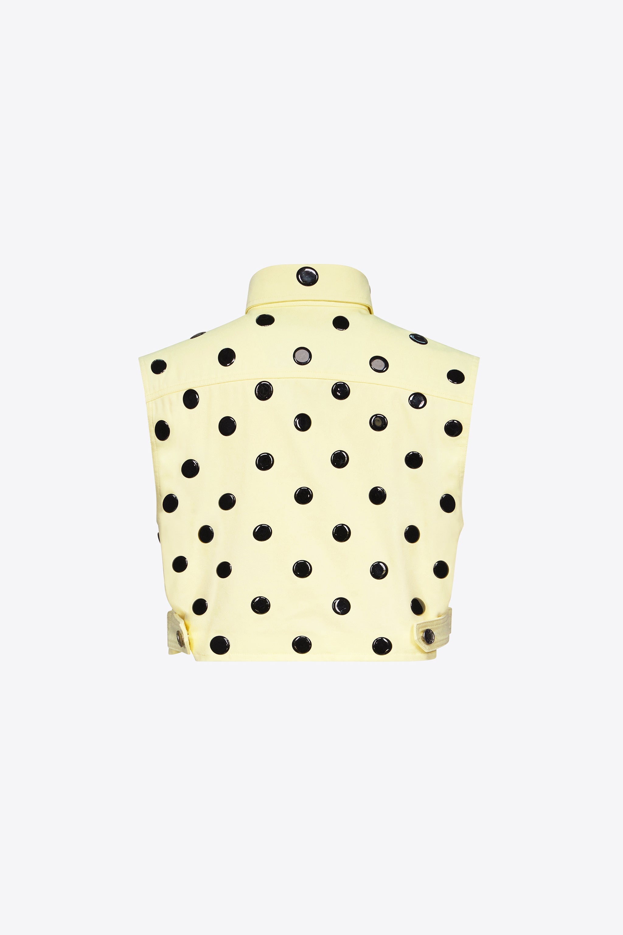 POLKA DOT SLEEVELESS TOP - 2