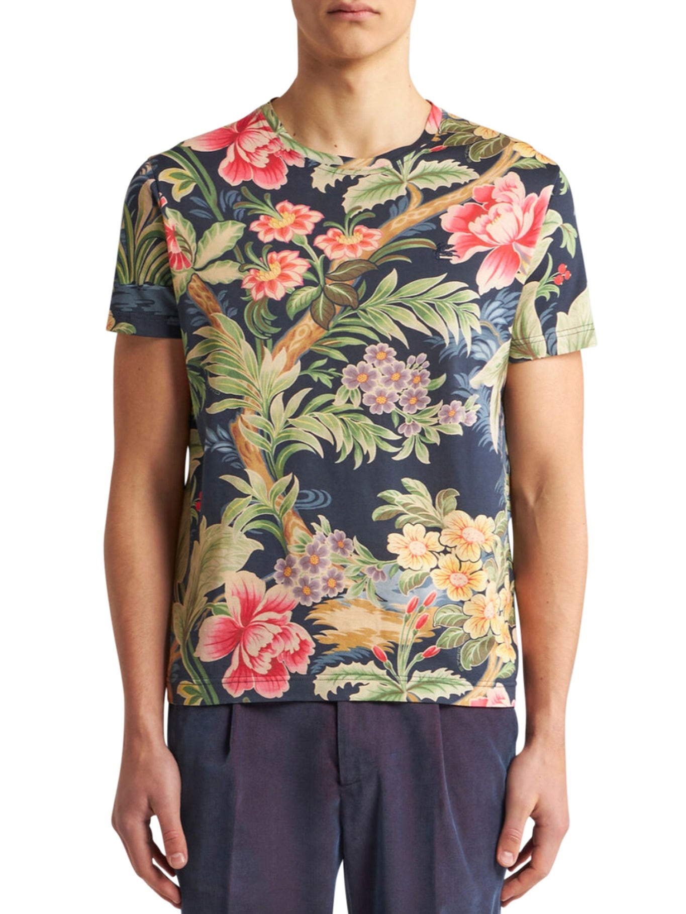 T-SHIRT WITH FLORAL PRINT - 3