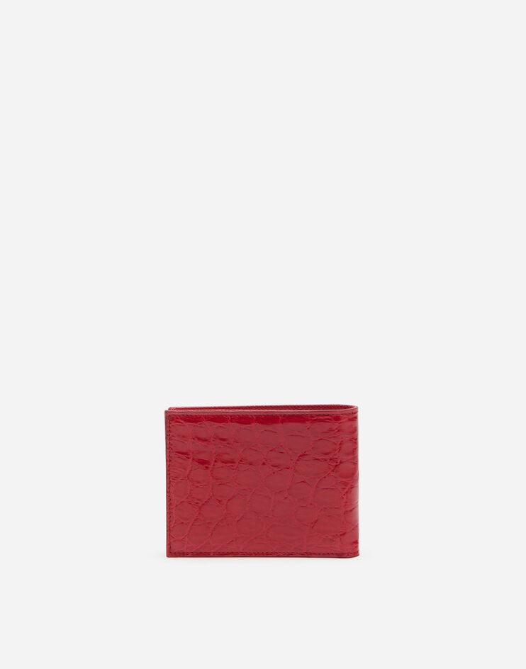 Bifold wallet in crocodile flank leather - 3