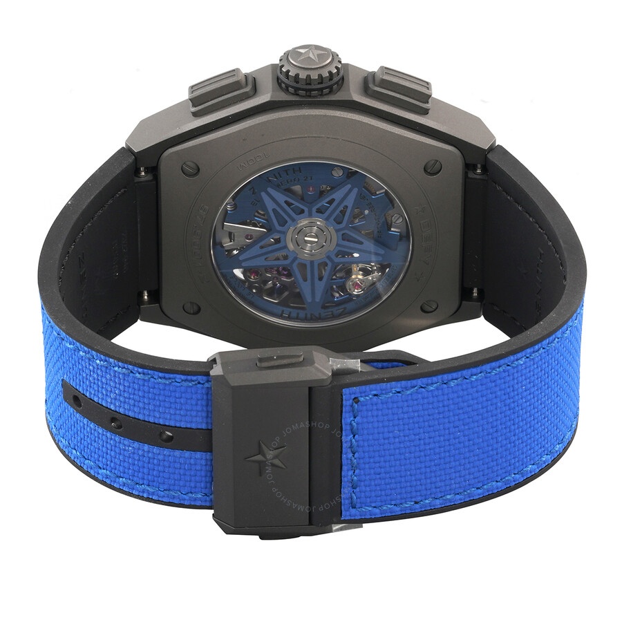 Zenith Defy El Primero 21 Ultrablue Chronograph Automatic Men's Watch 97.9001.9004/81.R946 - 3
