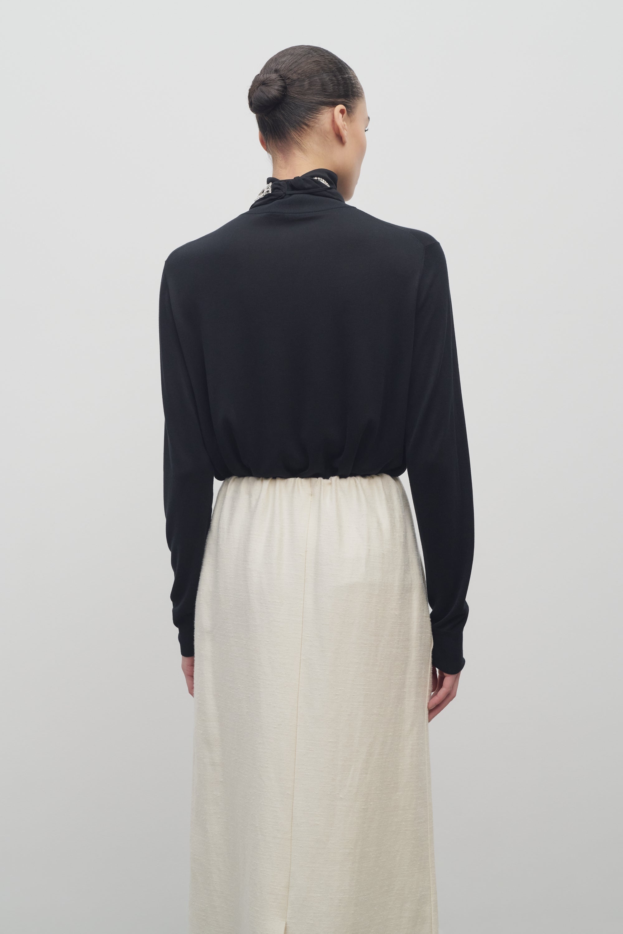 Kimbo Top in Silk and Viscose - 5