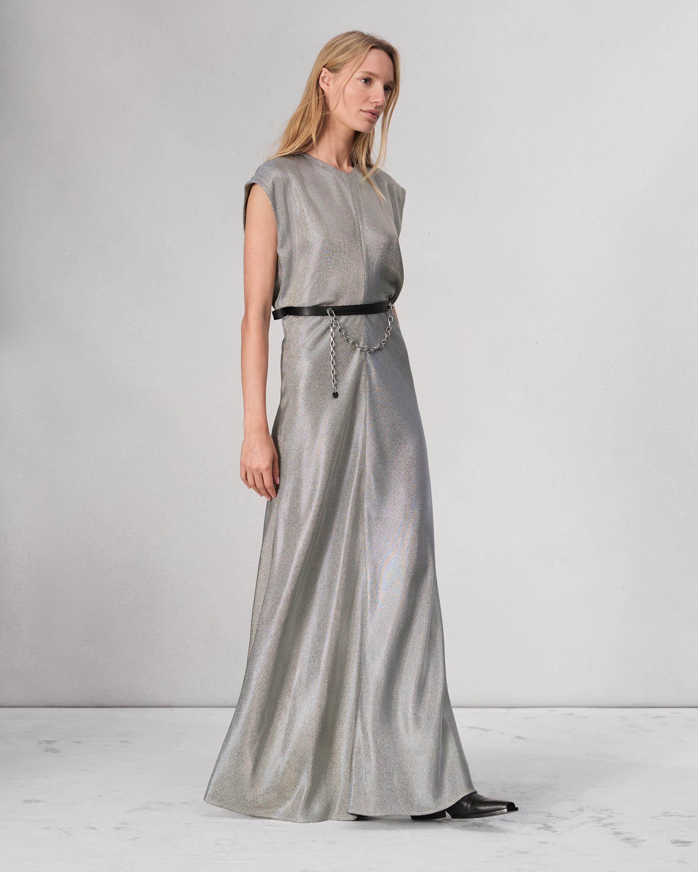 Marie Metallic Dress - 7