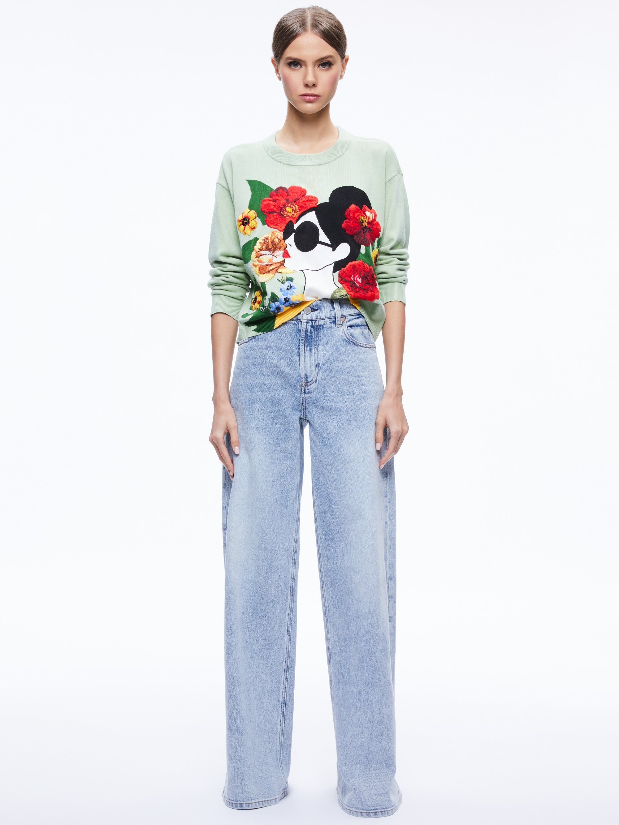 GLEESON STACE FACE PULLOVER - 3