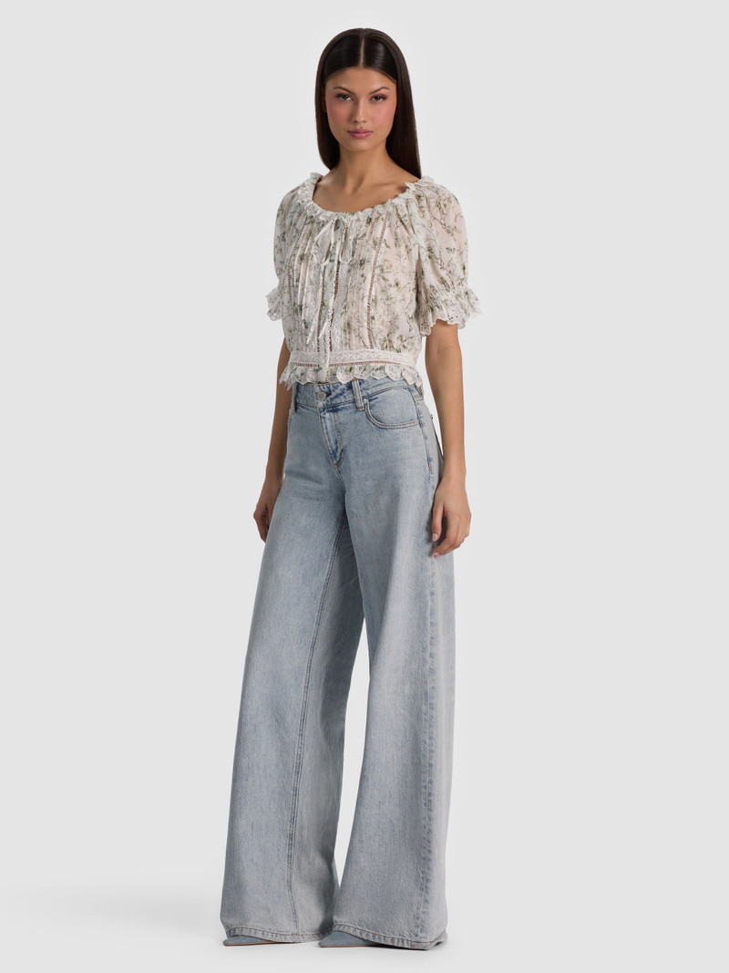 MCLAINE PUFF SLEEVE BLOUSE 6