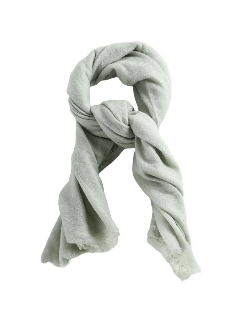 fringed-edge scarf - 1