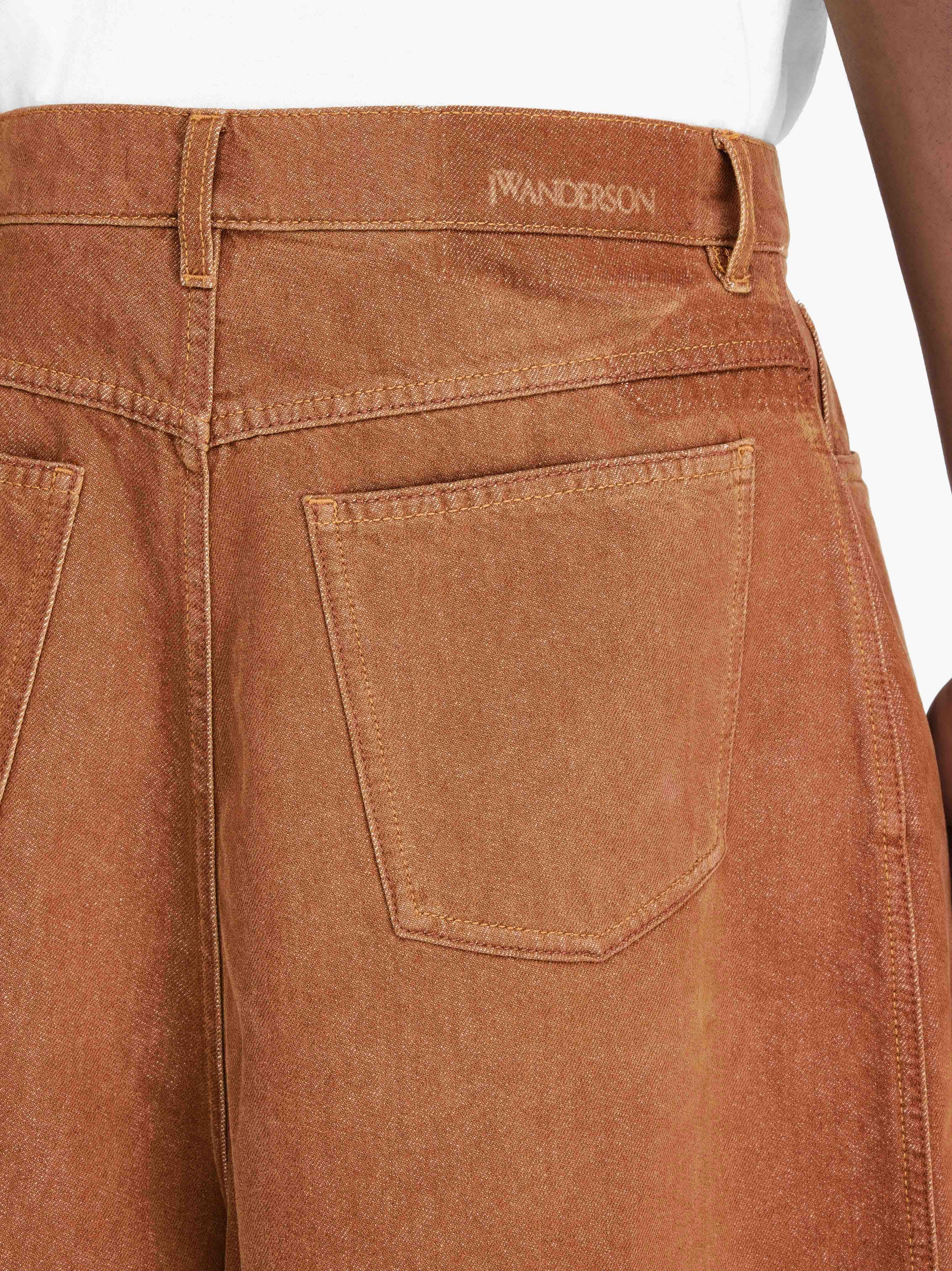 AGED DENIM SHORTS - 6