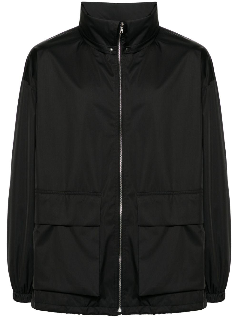 concealed-hood cargo jacket - 1