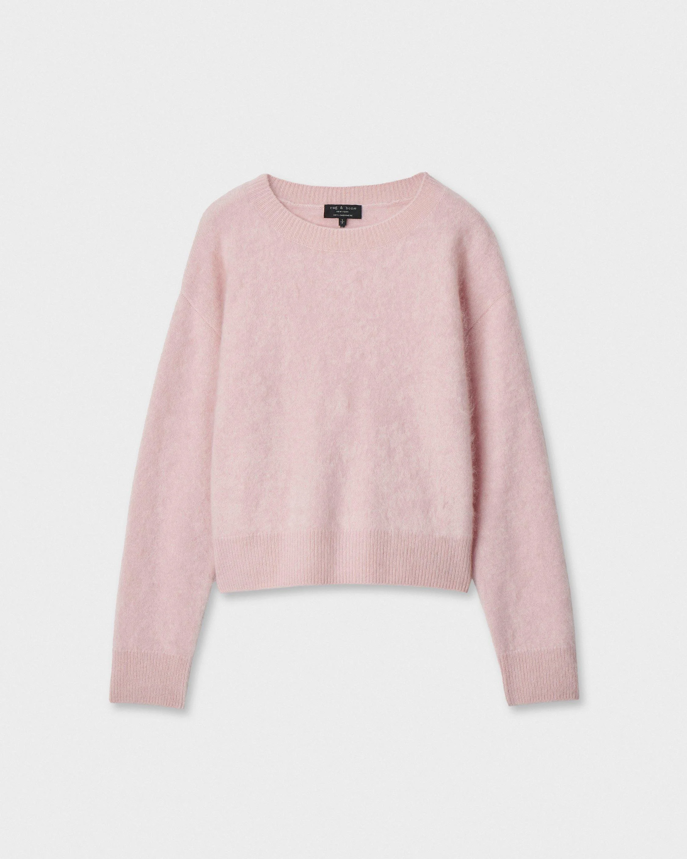 Jada Brushed Cashmere Crewneck - 1