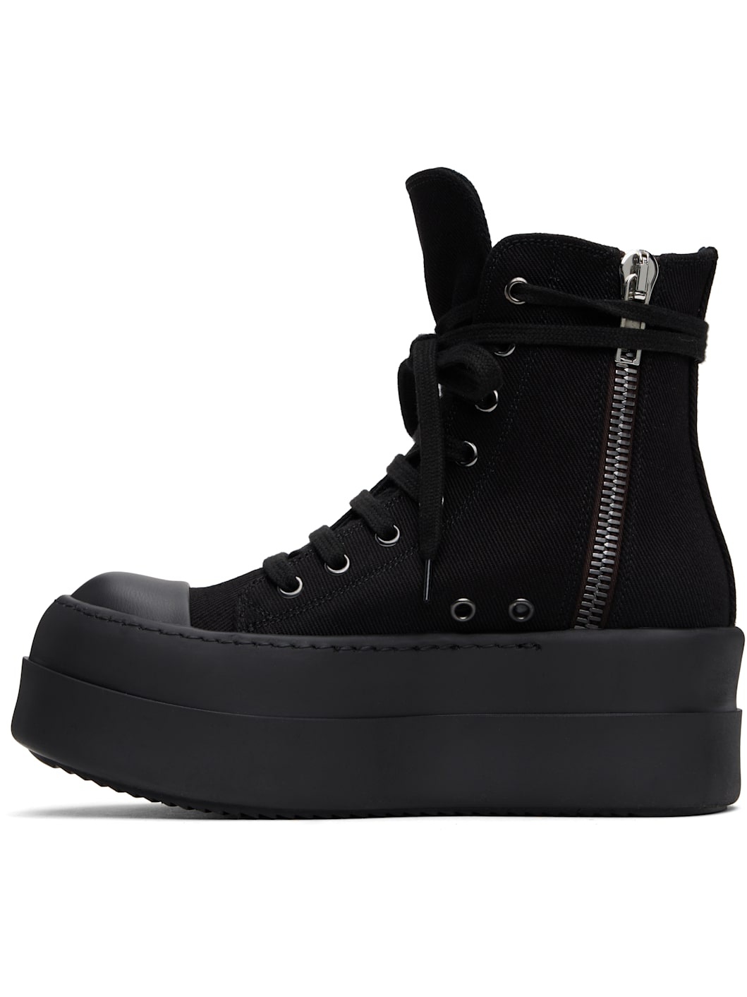 Black Hollywood Double Bumper Sneaks Sneakers - 3