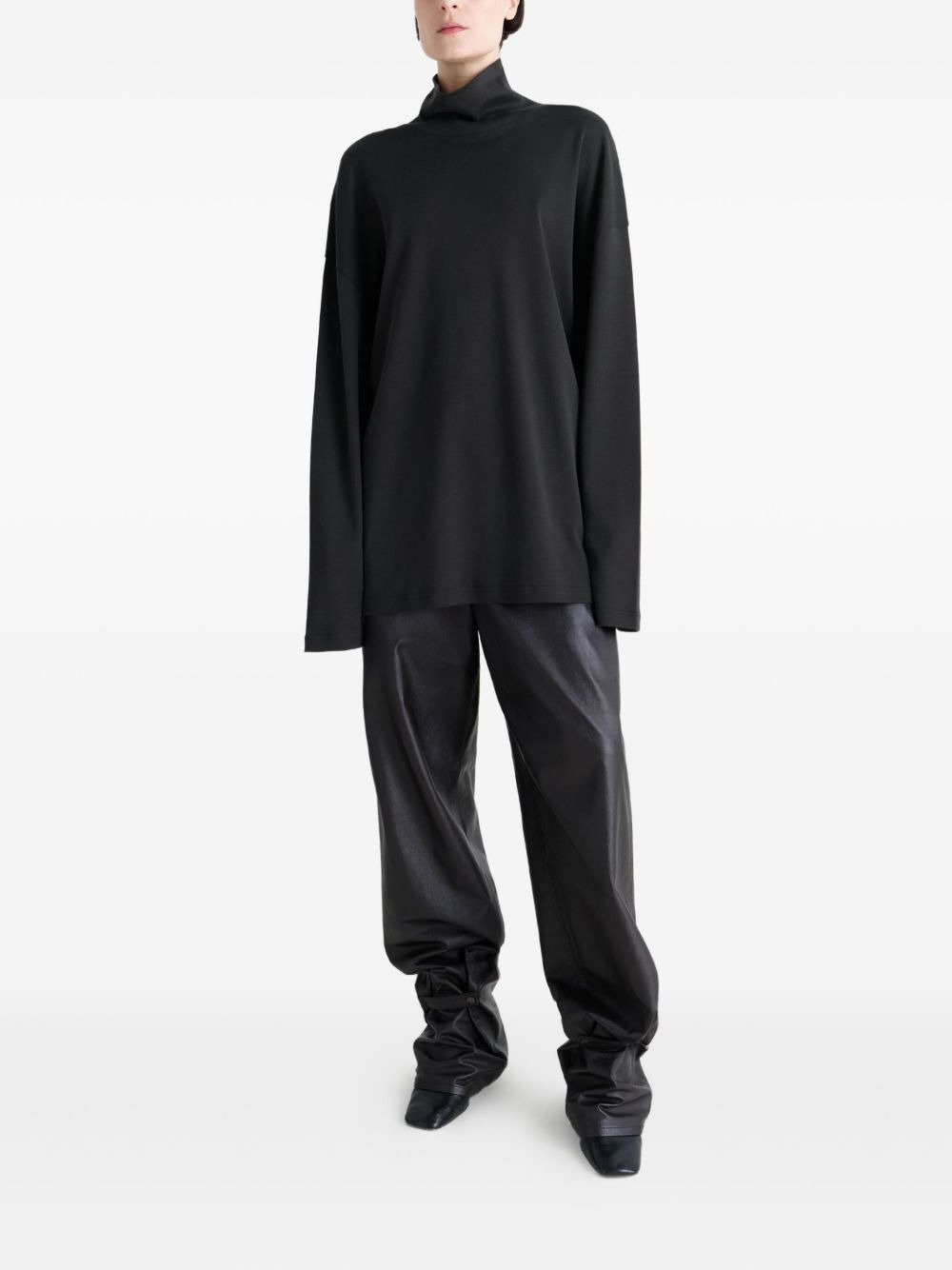 MOCK-NECK LONG-SLEEVE T-SHIRT - 2