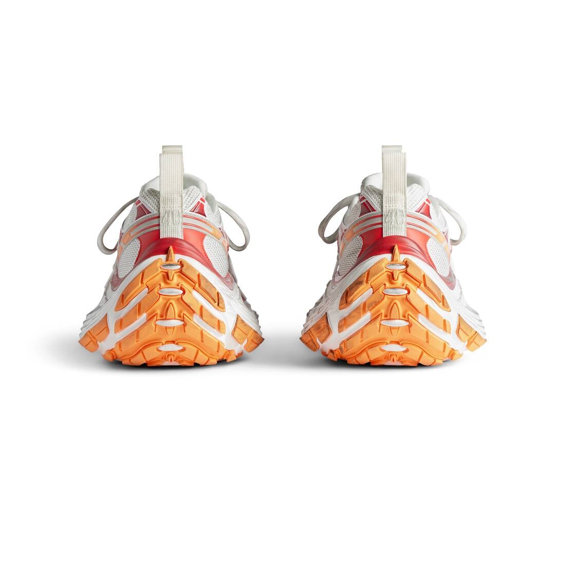 Women's 10xl Sneaker in White/red/orange - 5