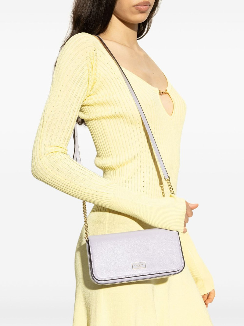 kate spade logo-plaque crossbody bag outlook