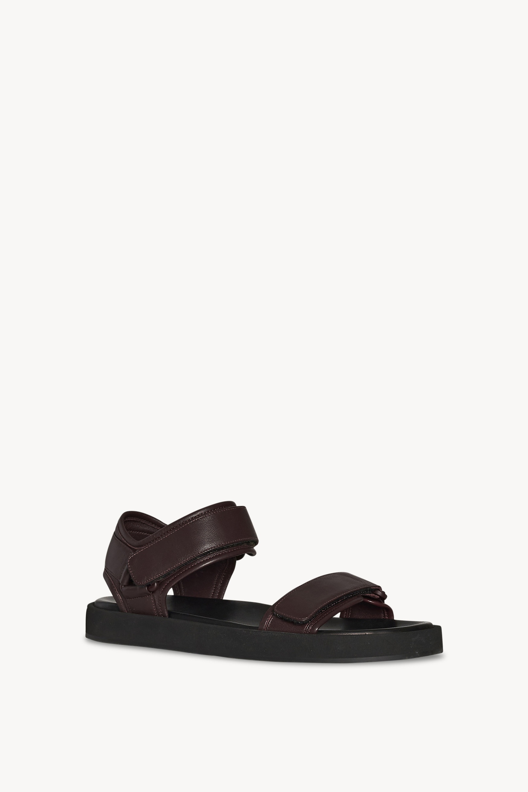 Hook and Loop Sandal in Leather - 2