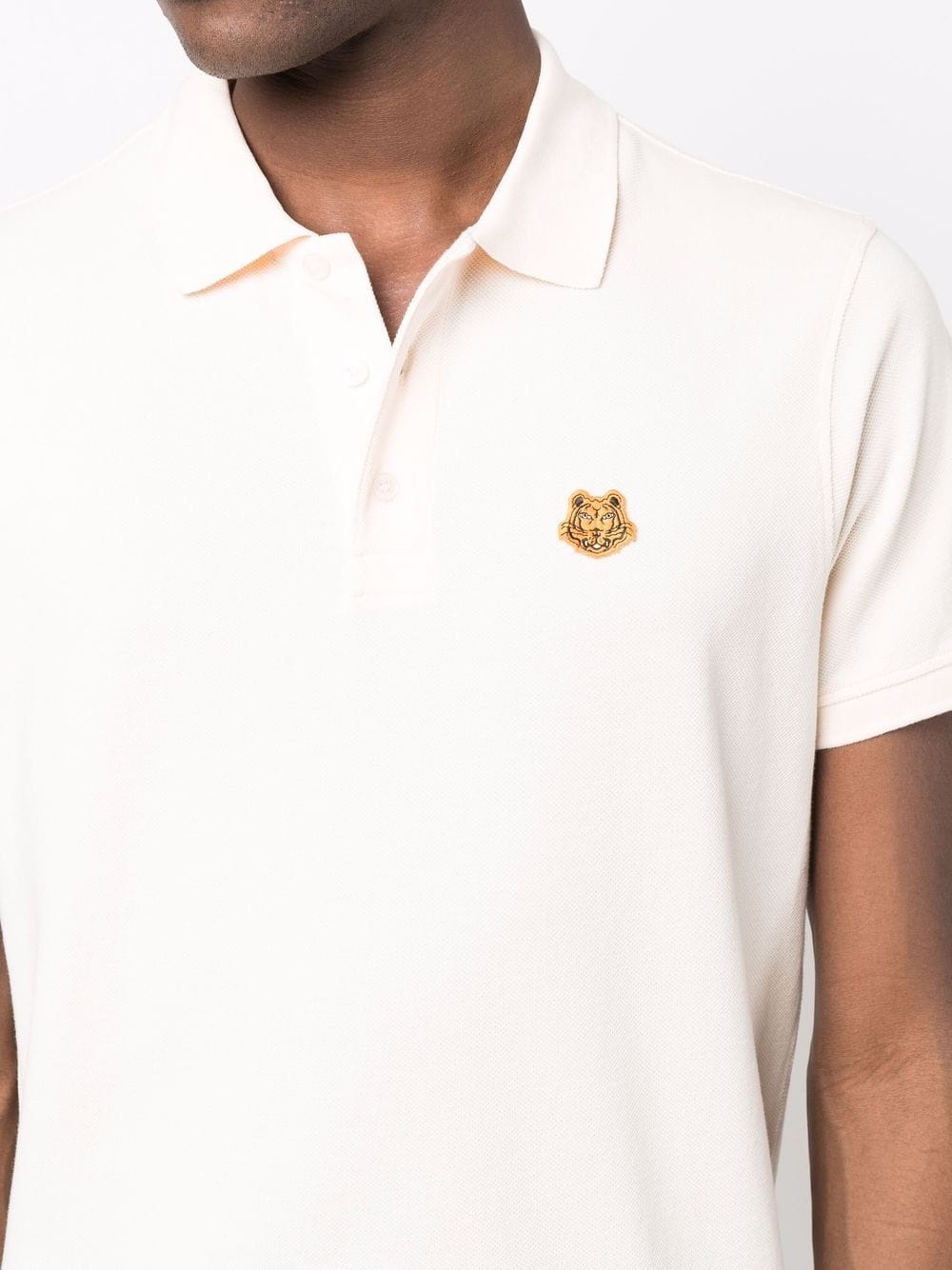 Tiger Head motif polo shirt - 5