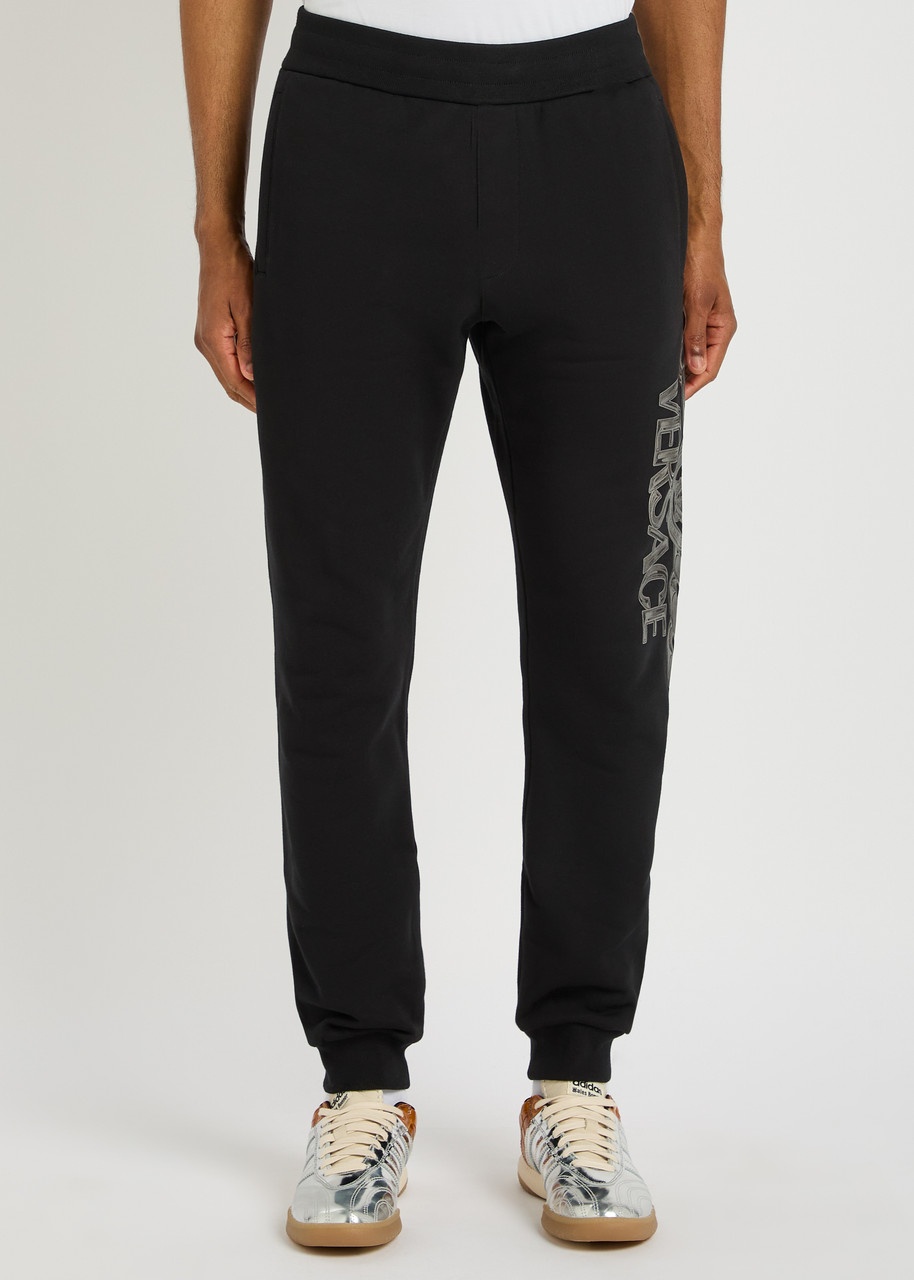 Versace Logo-printed Cotton Sweatpants - 2