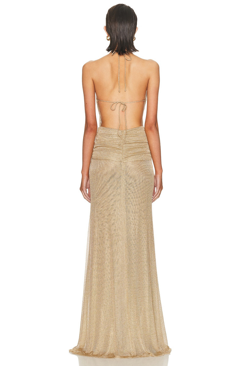 Euphorie Metallic Knit Dress 3