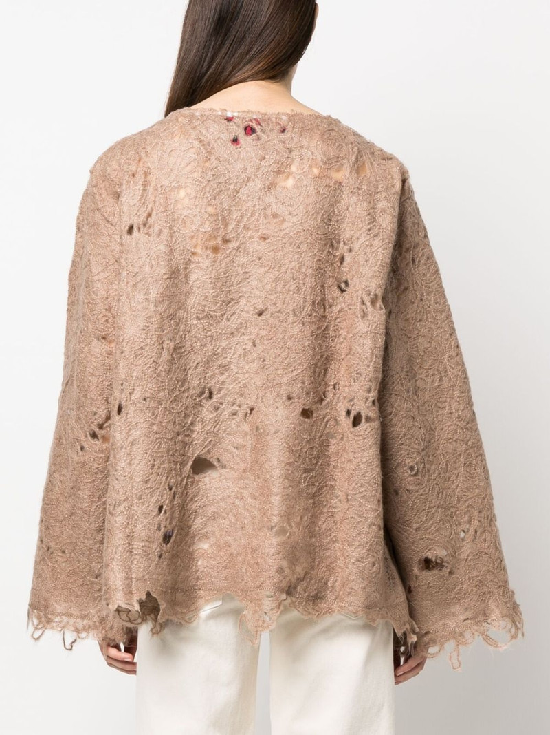 distressed-effect DOOMBOH® jumper 4
