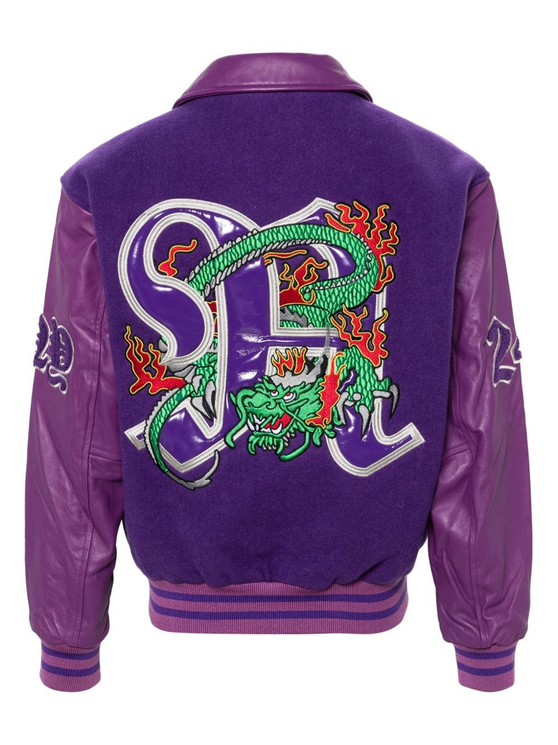 AWAKE NY Varsity felted bomber jacket outlook