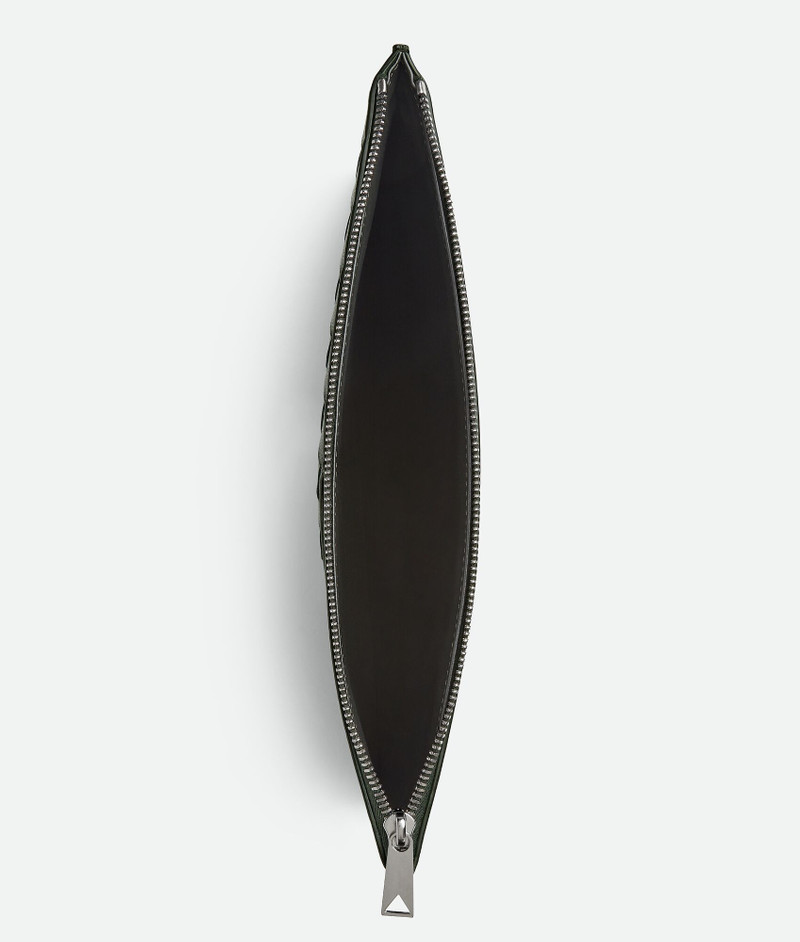 Bottega Veneta Intrecciato Diagonal Flat Pouch outlook
