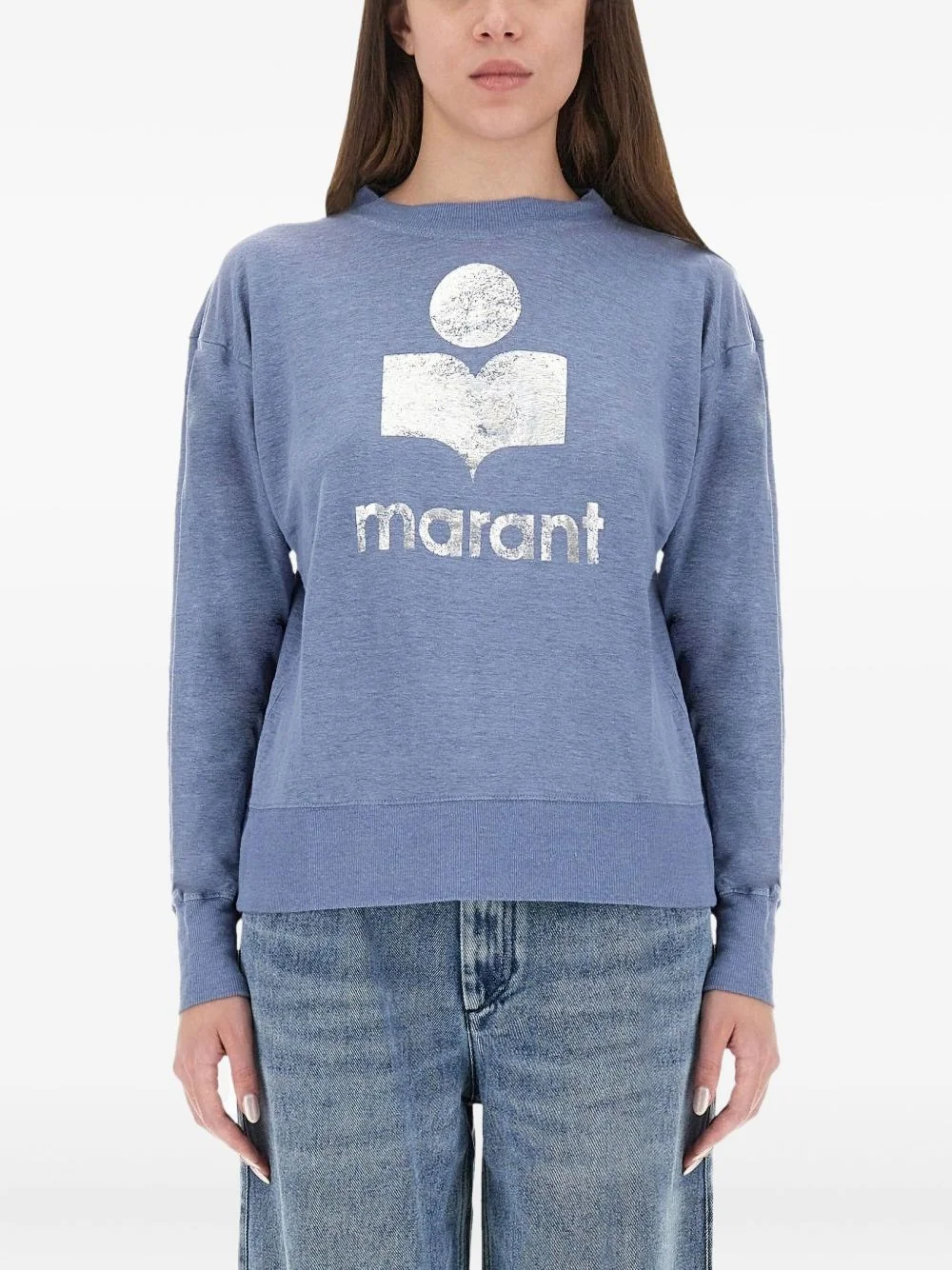 logo graphic sweatshirt - 1