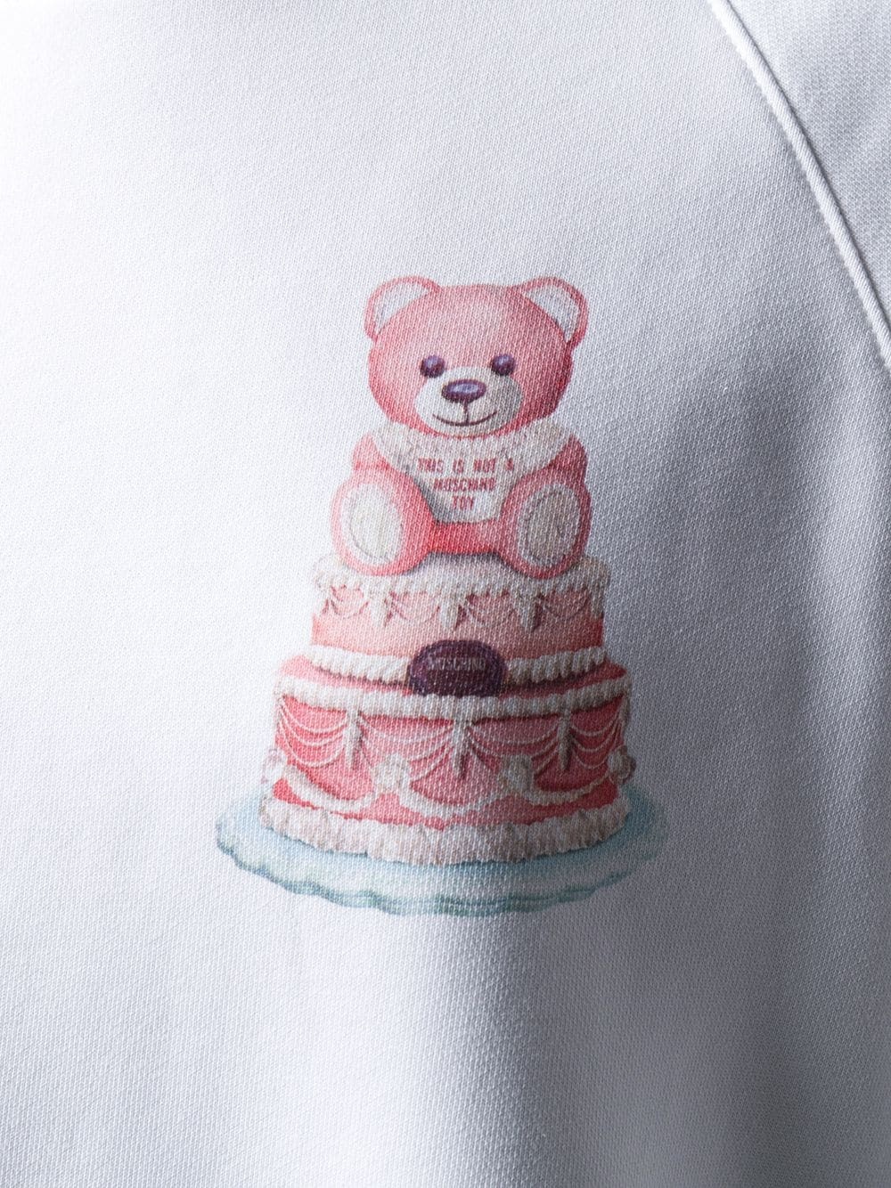 teddy bear-print long-sleeved top - 5