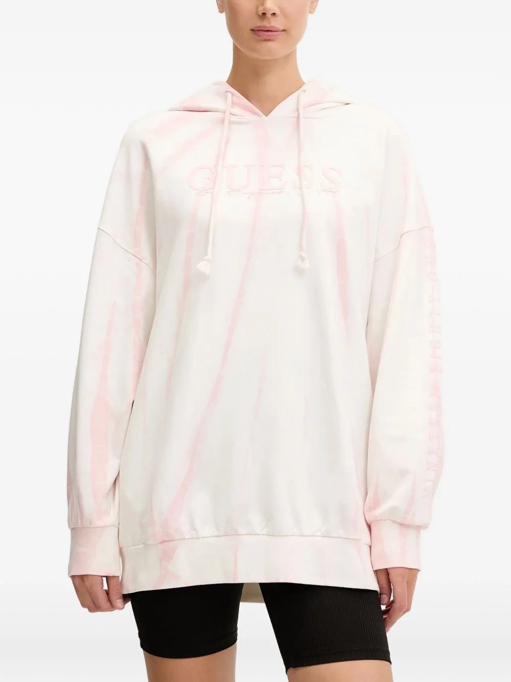 logo-print hoodie - 1