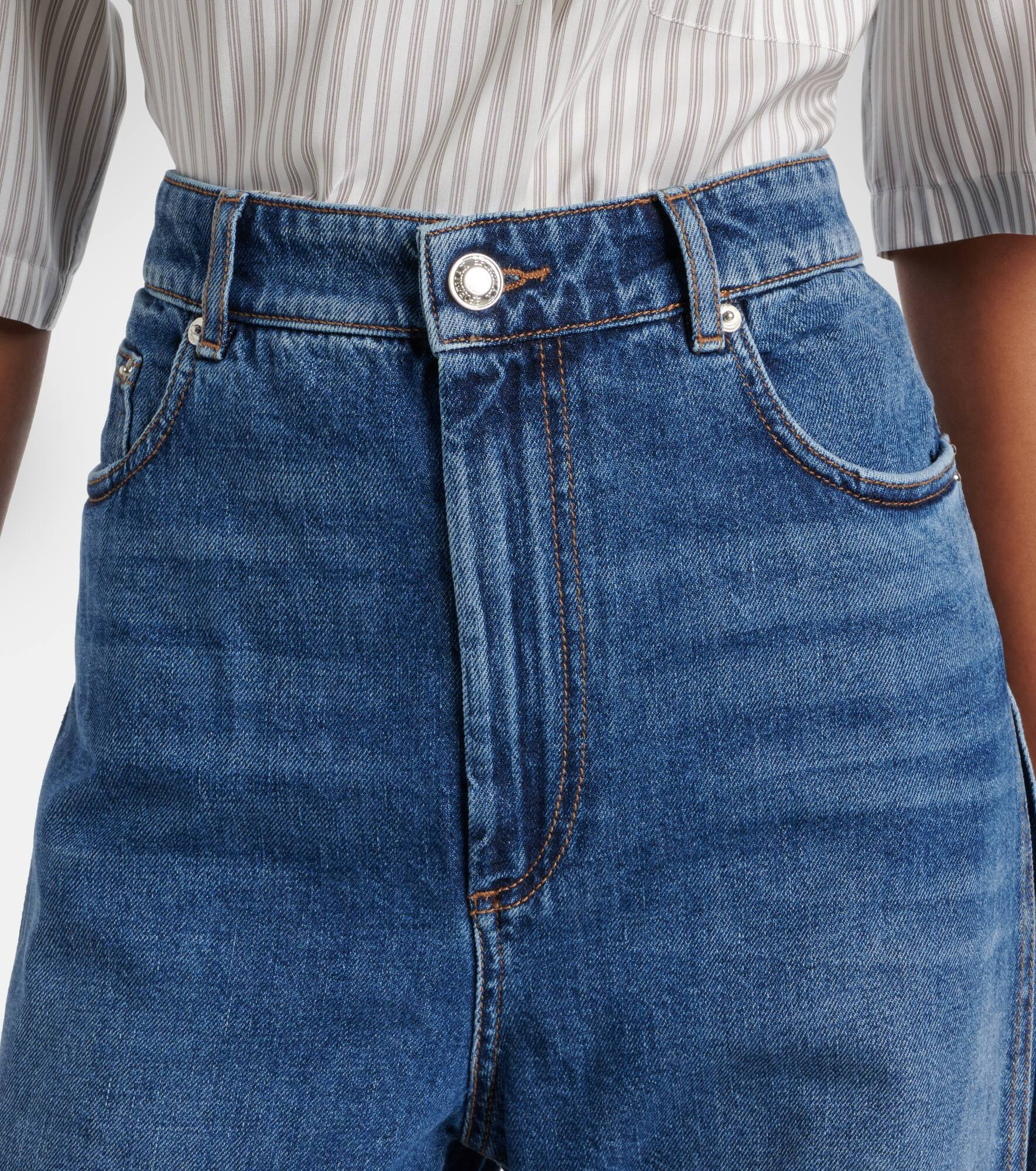 Gastone wide-leg jeans - 4