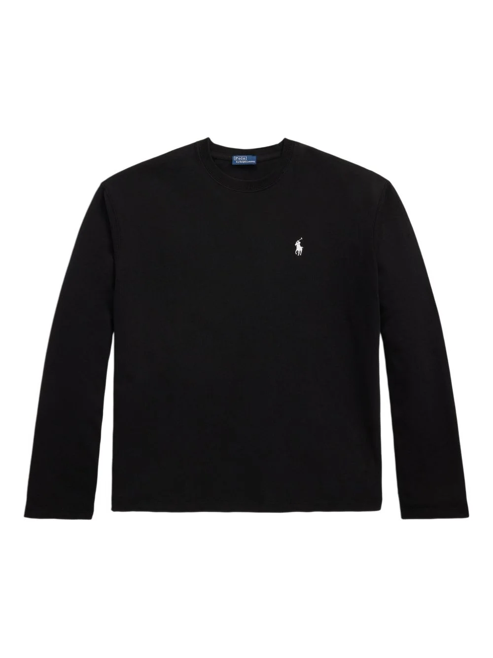 long-sleeved cotton T-shirt - 1