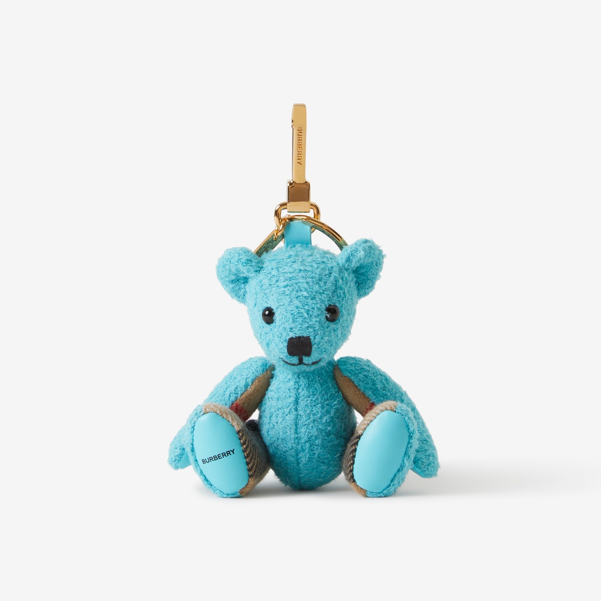 Towelling Thomas Bear Charm - 1