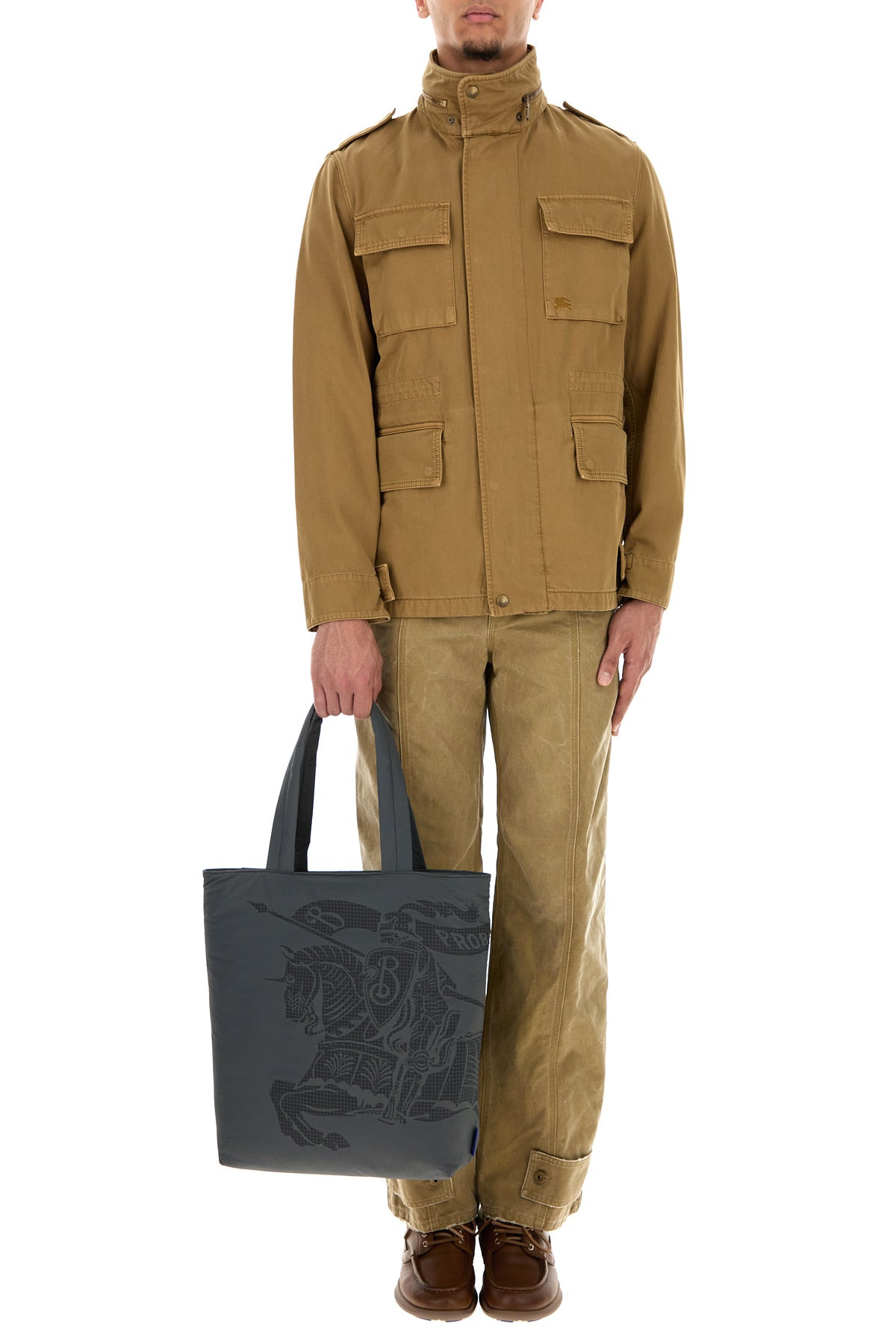 Camel cotton jacket - 6