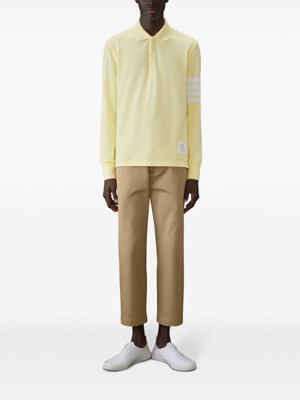 4-Bar long-sleeve polo shirt - 2